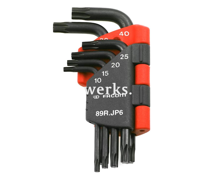 Набор штифтовых ключей TORX Facom 89.JP6 6 пр.
