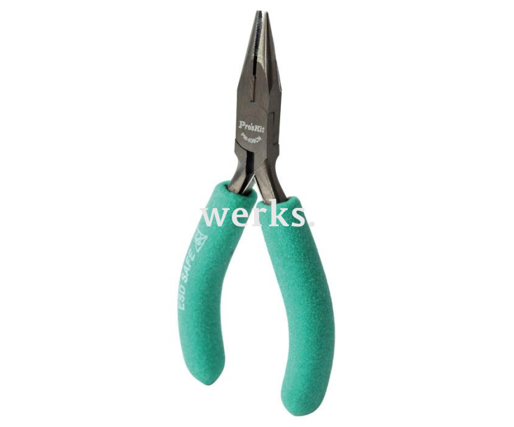 Длинногубцы прецизионные антистатические Proskit PM-036CN