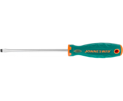 Отвертка шлицевая SL8 х 175 Jonnesway ANTI-SLIP GRIP D71S8175