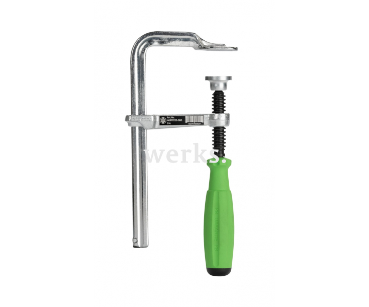 Струбцины винтовые цельностальные VIRIDIS с удобным захватом 3K 1000 x 120 мм KUKKO 469P1000-120