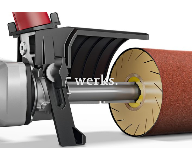 Сатинировальная машина 1400 Вт BSE 14-3 100 Flex 433411