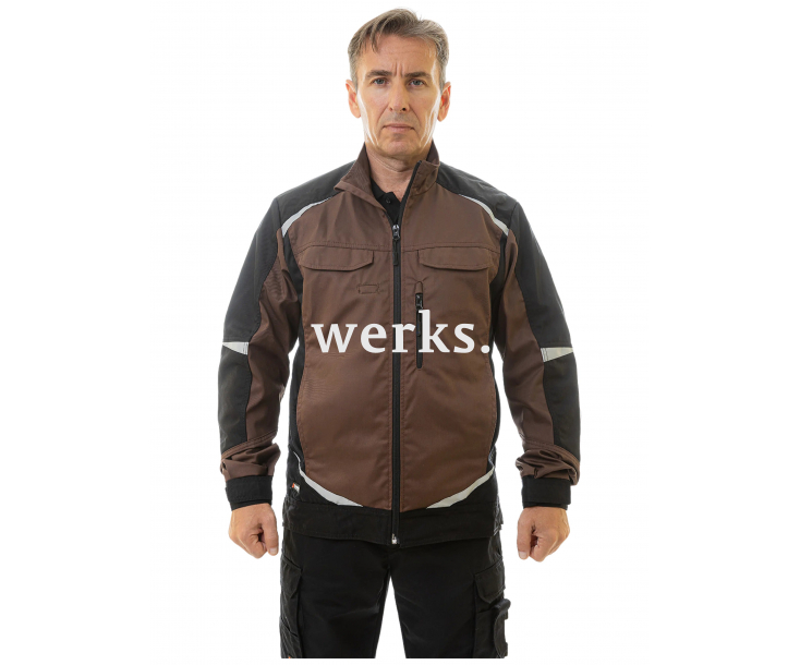 Куртка Brodeks KS202 коричневый/черный (S)