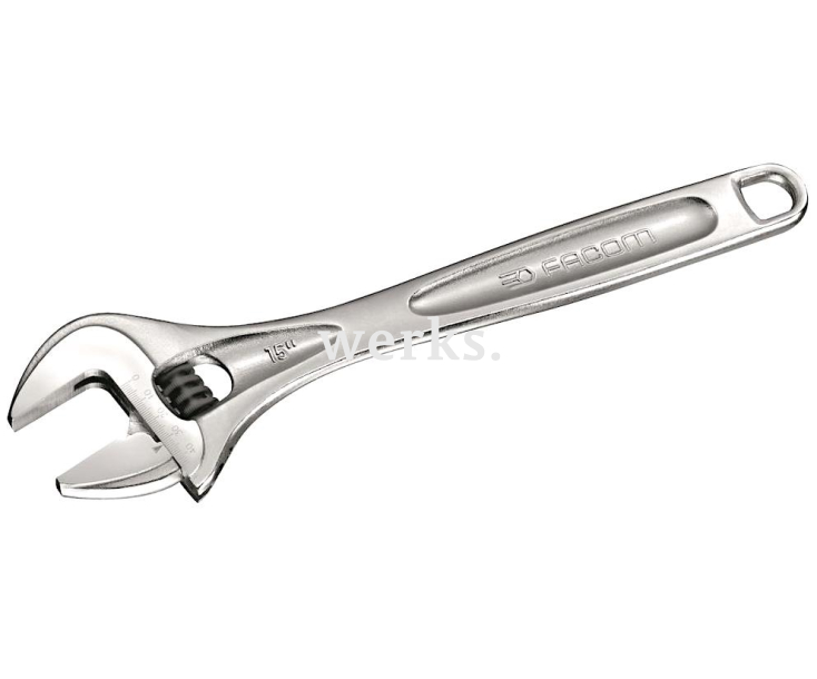 Ключ гаечный разводной с правой резьбой 27 мм Facom 113A.8C