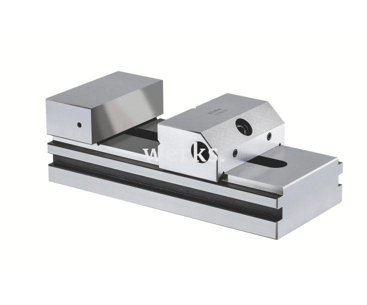 Прецизионные тиски PL-S, размер 2, ширина губок 90, с быстрой регулировкой Röhm 1179517