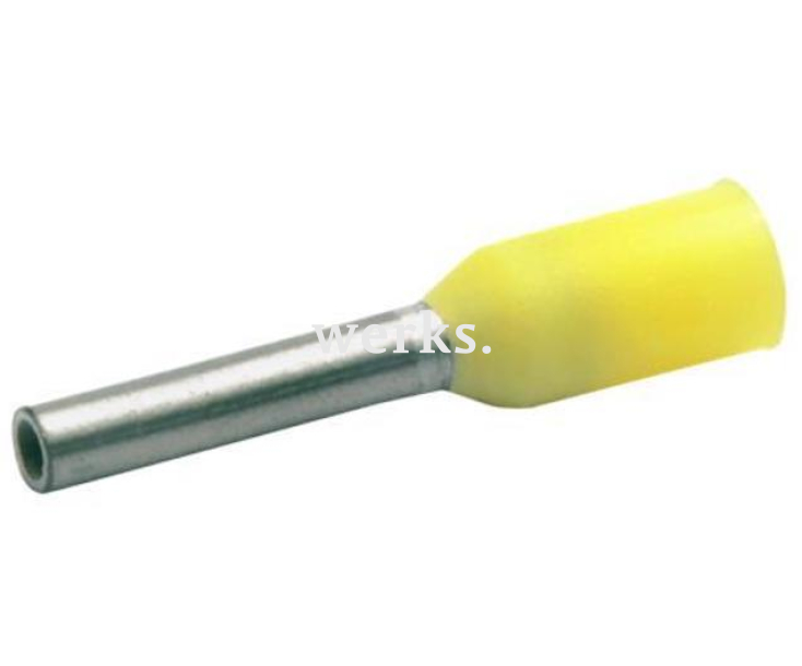 Наконечник втулочный желтый изолированный DIN 46228 70 мм² Klauke KLK48121 25 шт.