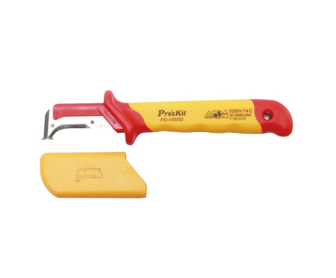 Нож для зачистки кабеля ProsKit PD-V003D серповидный