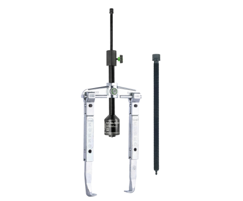 Универсальный двухзахватный съёмник с длинным гидравлическим шпинделем (включая  механический шпиндель) KUKKO 20-40-B