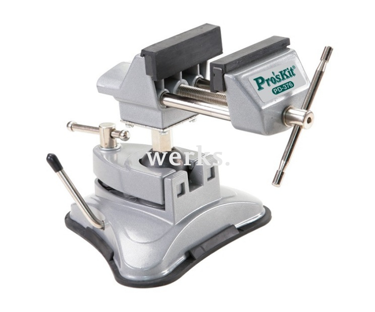 Тиски алюминиевые для рабочего стола ProsKit PD-376