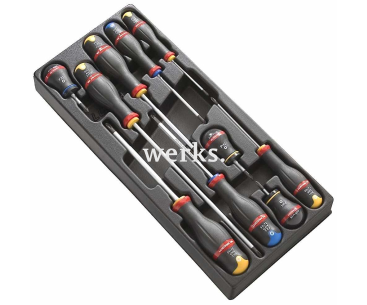 Набор отверток PH PZ Protwist Facom MOD.A5 10 предметов