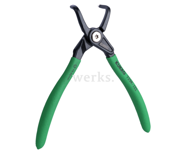 Съемник внутренних колец, изогнутый KUKKO 729K-J11