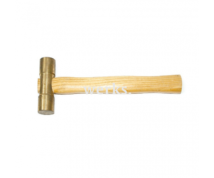 Молоток с двумя бойками искробезопасный 300 гр., серия 016 Metalminotti 016-0300