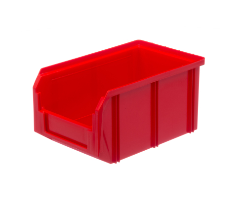 Пластиковый ящик Стелла-техник V-2-красный 234х149х121мм, 3,8 литра