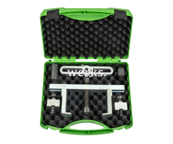 Съёмник ременного шкива в наборе, для легковых автомобилей всех моделей KUKKO 124-K