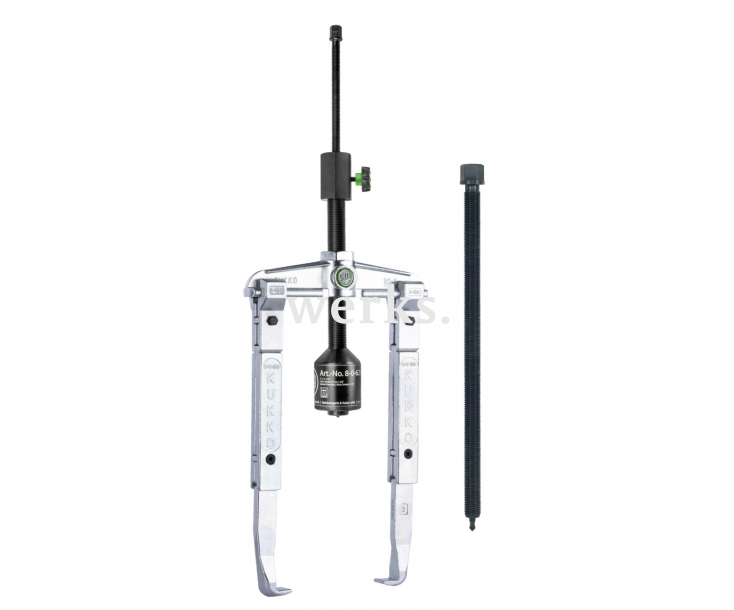 Универсальный двухзахватный съёмник с длинным гидравлическим шпинделем (включая  механический шпиндель) KUKKO 20-4-B