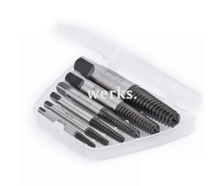 Набор экстракторов Nr. 1-6 Werks W.1804040