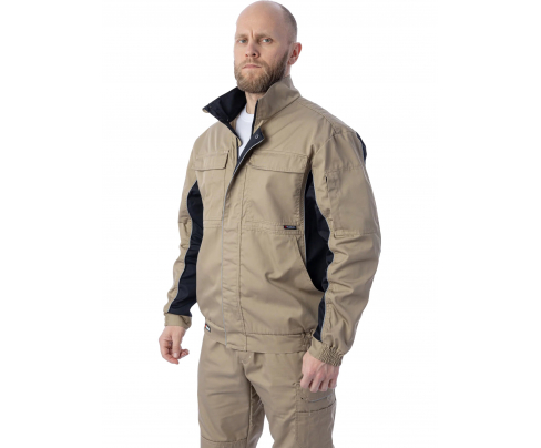 Куртка Brodeks KS201 бежевый/черный (M)