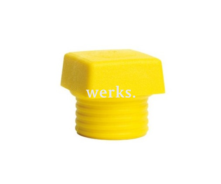Четырехгранная головка желтая для молотка Wiha Safety 833-5 26438 из среднетвердого полиуретана