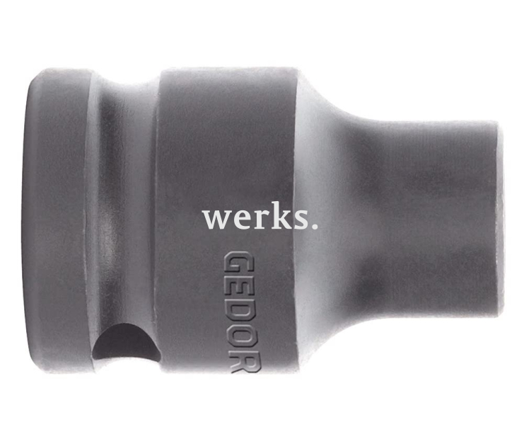 Головка ударная торцовая короткая 1/2" R63002408 24 мм Gedore 3300536