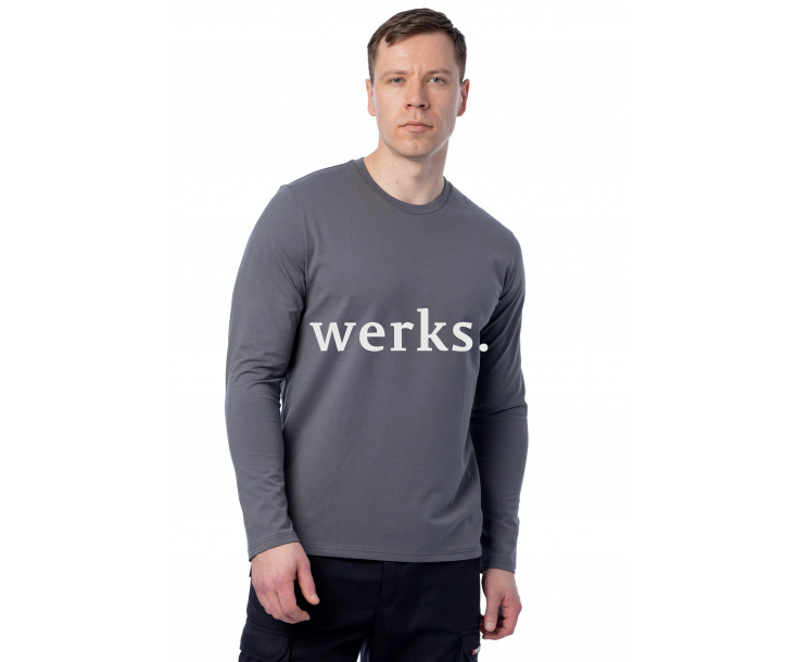 Лонгслив Brodeks KS731 серый (L)