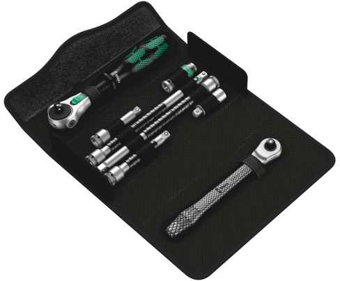 Набор Wera Kraftform Kompakt Zyklop MS1 Metal/Speed 1/4 WE-135949