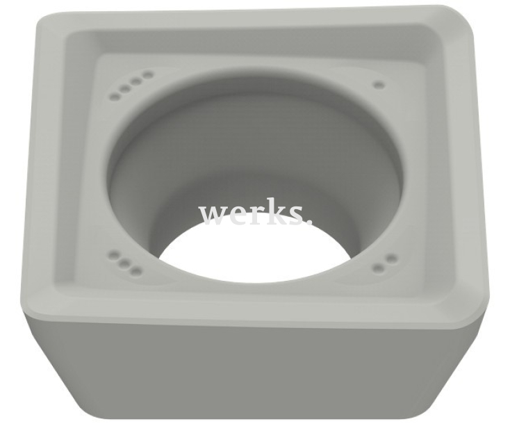 Фрезерная пластина из металлокерамики SDHT 09T308SR TCM10 Ceratizit 50424900