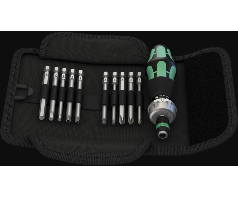 Kraftform Kompakt 41 Набор насадок SL TORX PH PZ с сумкой, Wera WE-134492