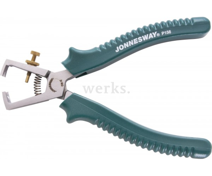 Инструмент стриппер для снятия изоляции 160 мм Jonnesway P156