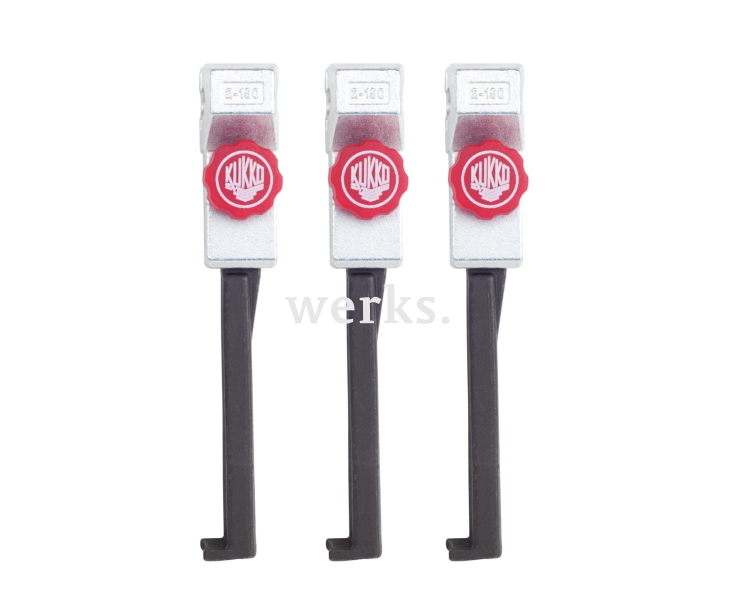 3 узких захвата с быстрой регулировкой (комплект) KUKKO 2-153-S