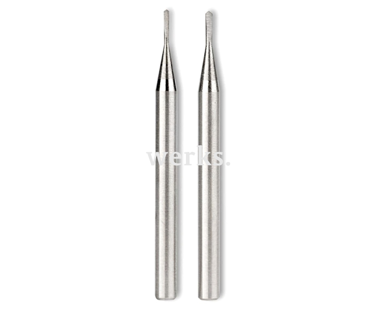 Боры твердосплавные игольчатые 0.6 + 0.8 мм Proxxon 28321 2 шт.