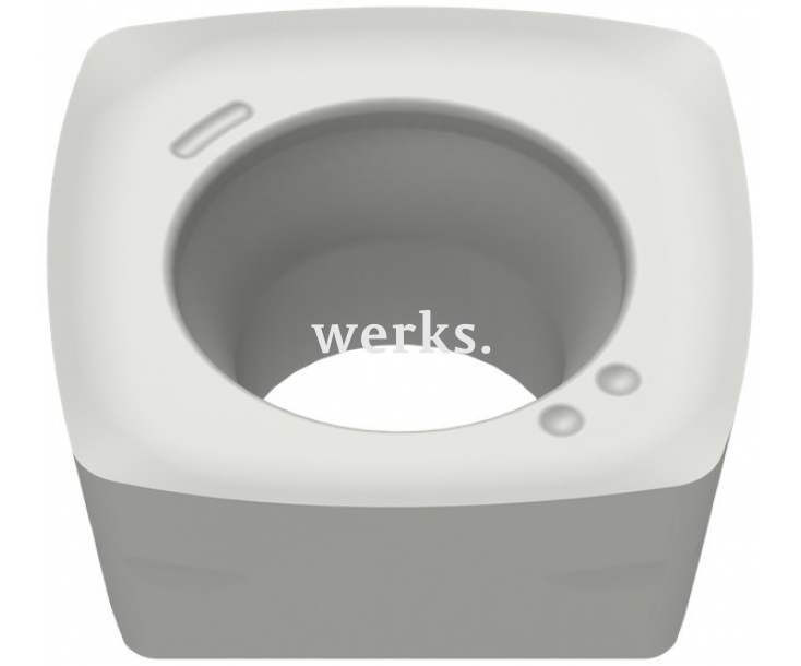 Твердосплавная фрезерная вставка XDLX 09T308ER-F40 CTC5240 Ceratizit 50503558