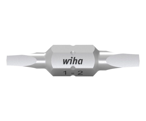 Бита двусторонняя четырехгранная Wiha Robertson #1 х #2 х 30 мм 7419Z 43870 10 шт.