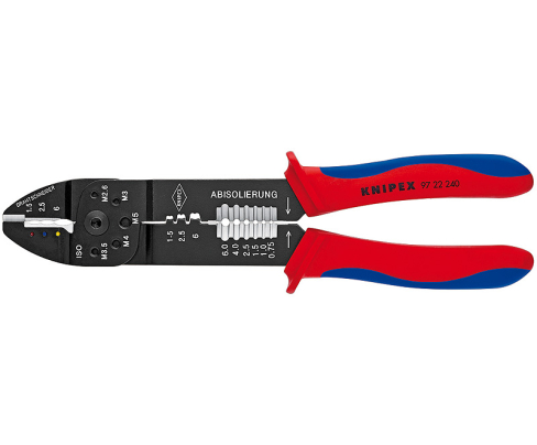 Клещи зажимные для опрессовки Knipex KN-9722240SB