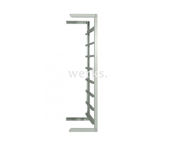 Дополнительная секция Стелла-техник ДС-V-4 стеллажа разборного СР-4 для ящиков V-4, 8 ячеек