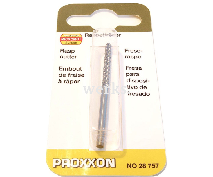 Фреза рашпильная твердосплавная для FEX Proxxon 28757