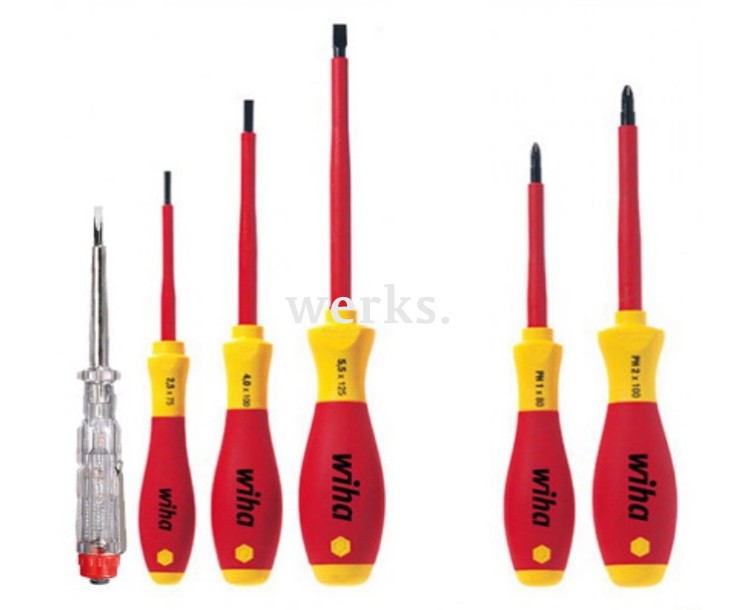 Набор отверток Wiha SoftFinish electric 320N SF K6 41489