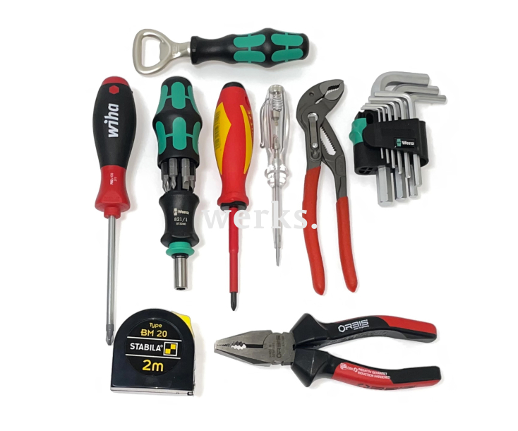 Набор инструмента Brotools MultiSet в сумке для домашнего мастера