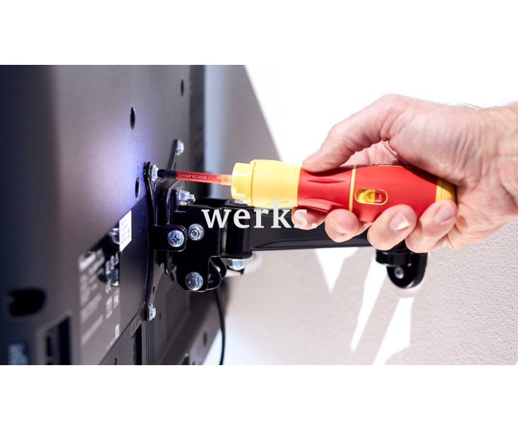 Диэлектрическая VDE отвертка speedE II electric Wiha 591 44318 5 предметов