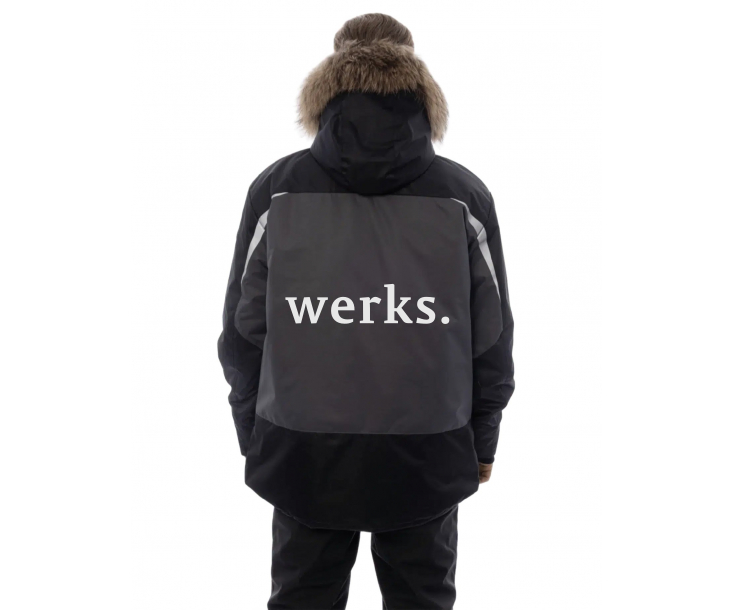 Зимняя рабочая куртка Brodeks KW 231 серый/черный с опушкой (L)