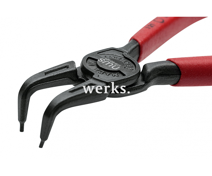 Съемник для внутренних стопорных колец 40-100 мм NWS 178-62-I31 с изогнутыми на 90° губками