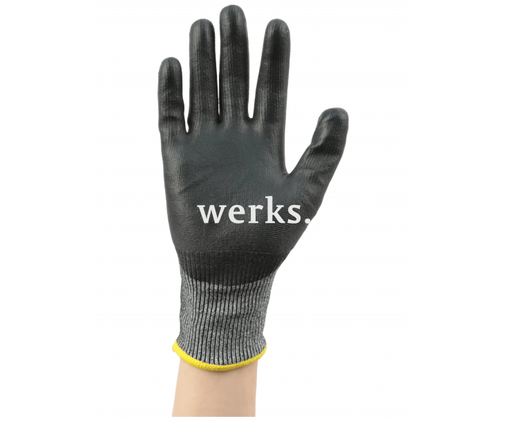 Перчатки рабочие Brodeks GC-11 серый/черный (10)