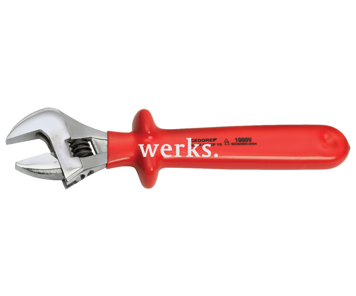 Ключ гаечный разводной односторонний, рожковый, 1000 V 10
