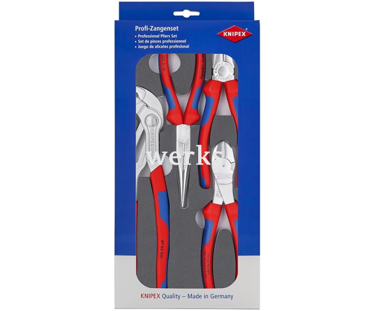 Набор хромированных инструментов "Basic Chrom" Knipex KN-002001V17