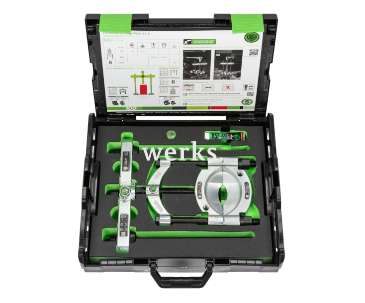 Набор с сепаратором и быстрозажимным шпинделем KUKKO 17-B