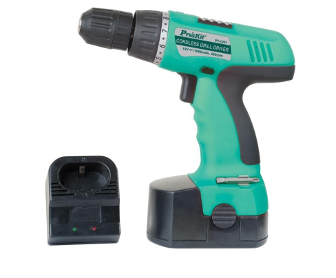 Дрель аккумуляторная ProsKit PT-1201F