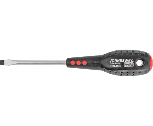 Отвертка шлицевая SL5.5 x 75 Jonnesway FULL STAR D04S575