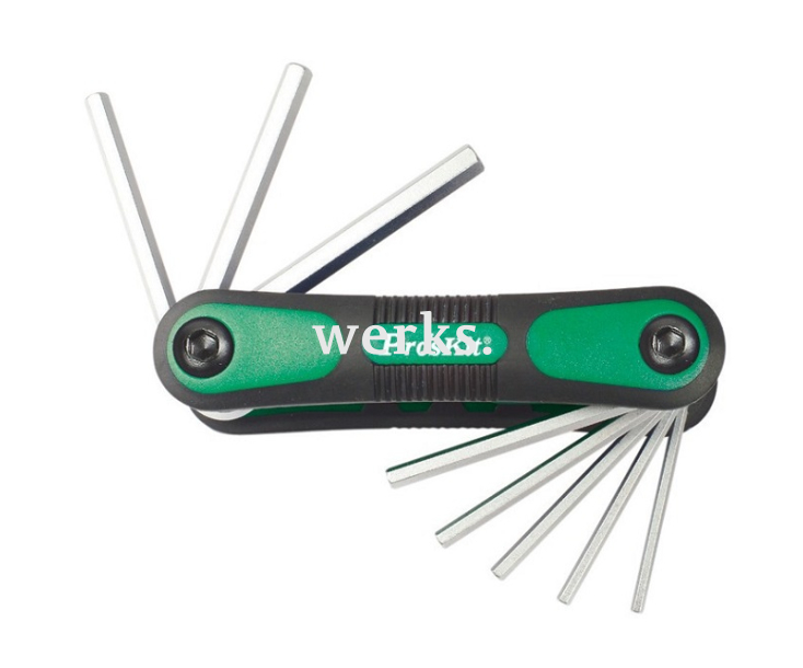 Набор штифтовых ключей HEX раскладной ProsKit HW-121M