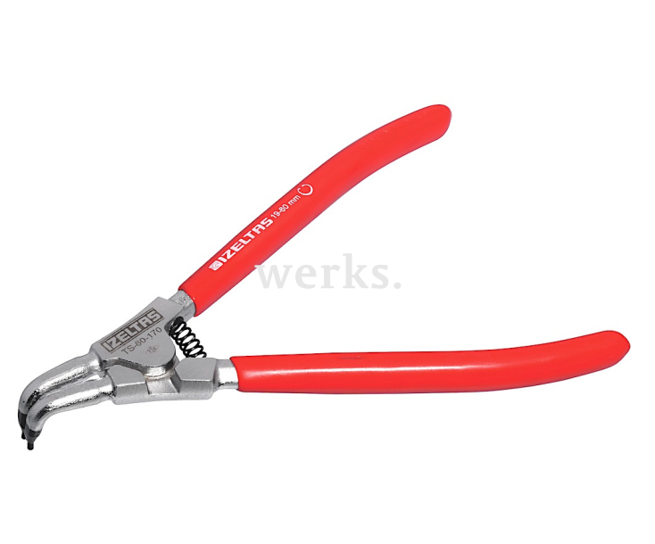 Щипцы для внешних стопорных колец на валах 125 мм Izeltas 3311120125