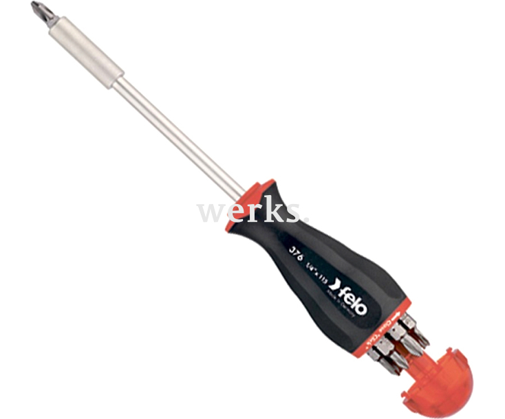 Отвертка-держатель с увеличенным магнитным держателем с битами Felo SL PH PZ TX 8 предметов 37604405