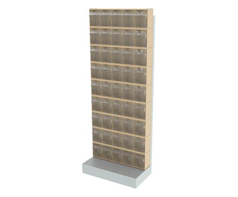 Стойка бежевая напольная Стелла-техник 403-00-00-09-B (610х325х1500)