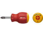 Отвертка крестовая Phillips короткая SwissGrip PB Swiss Tools PB 8195.2-35 PH2